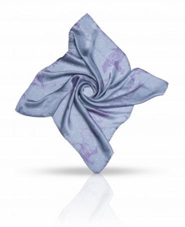 Шейный Платочек Женский SS.KV-SILK.ROUTE/PISTA